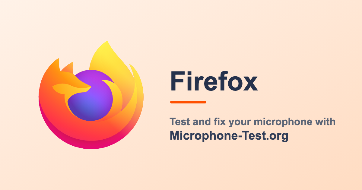 Микрофон не работает в Firefox: как это исправить