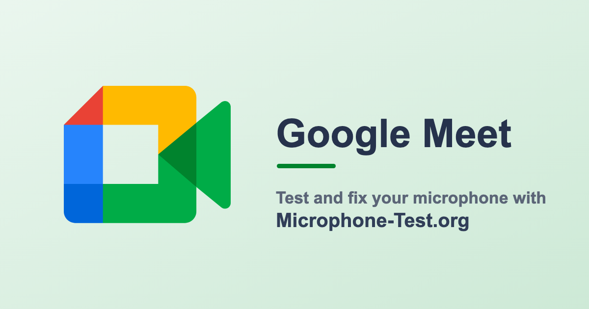 Микрофон не работает в Google Meet: как это исправить