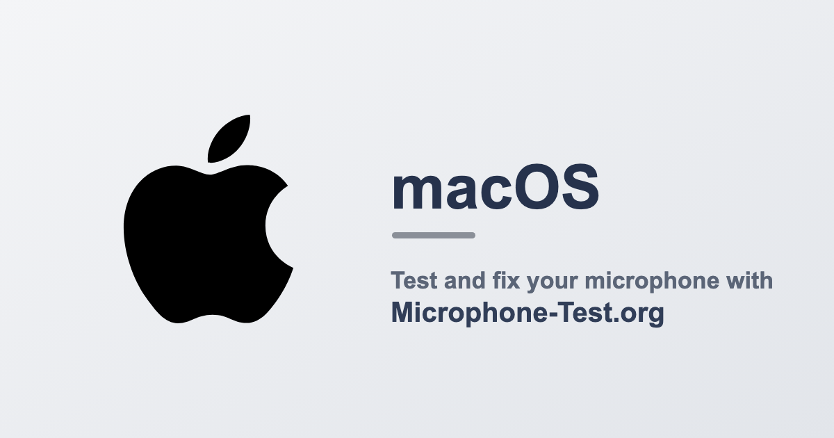 Микрофон не работает на Mac: как проверить и устранить неисправность